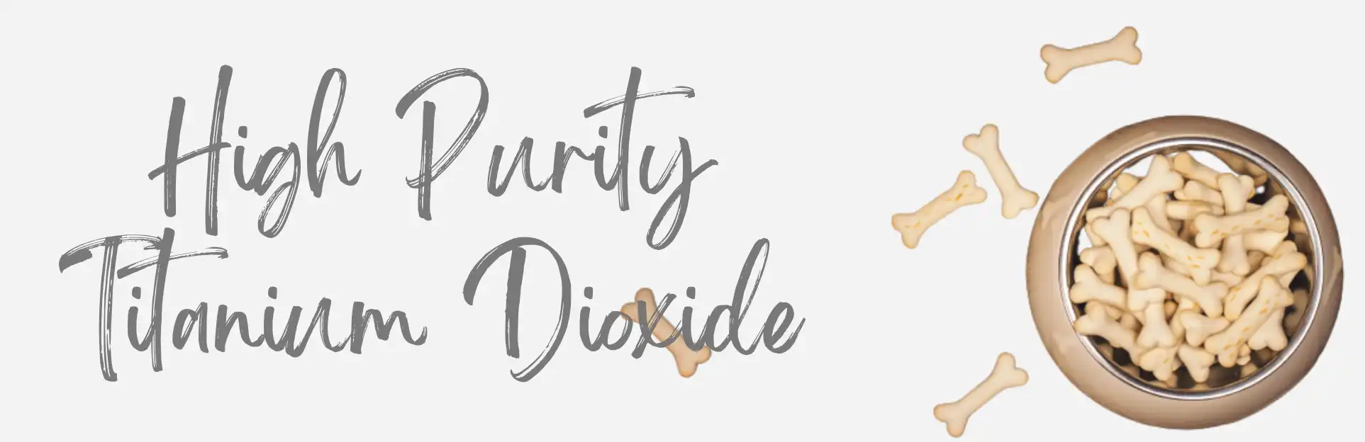 High Purity Titanium Dioxide for Pet Food