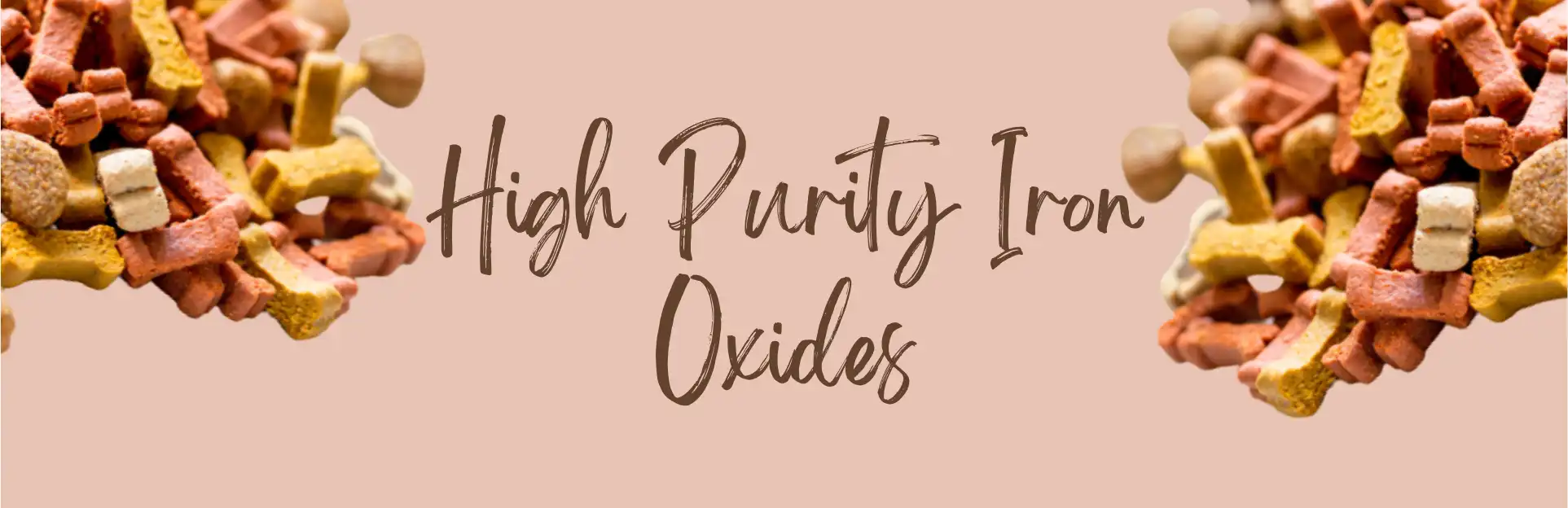 High Purity Iron Oxides for Petfood